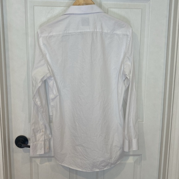 Bespoke Slim fit button down white long sleeve size 32/33 - Picture 7 of 7